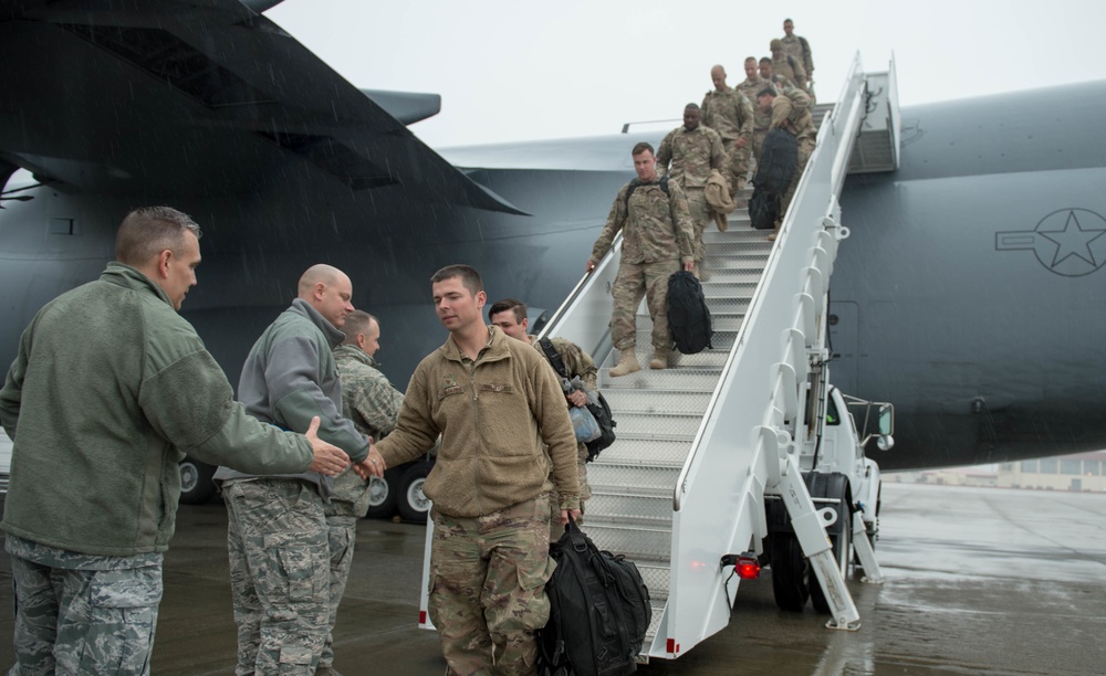 621 CRW returns from three month Iraq deployment