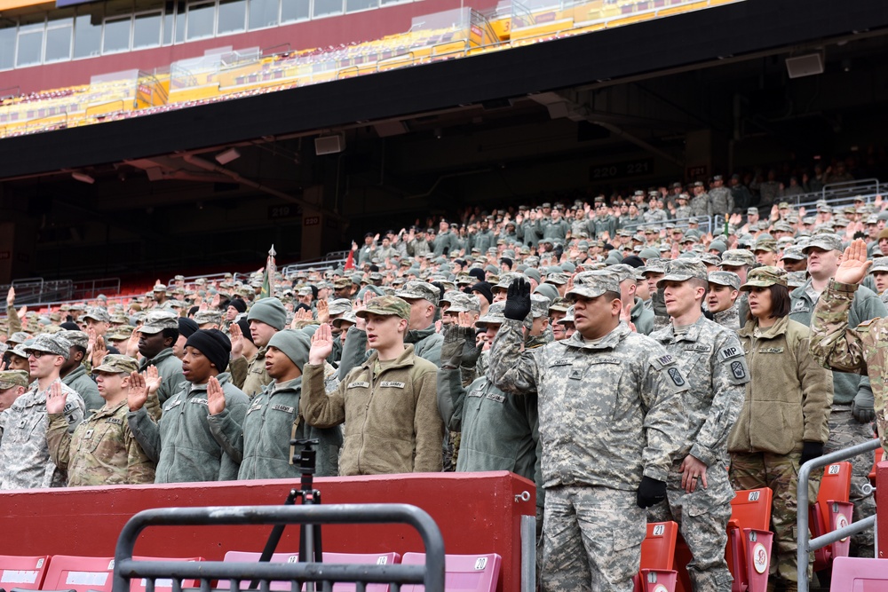 Swearing in of National Guard as D.C. Special Police for 58th Inauguration