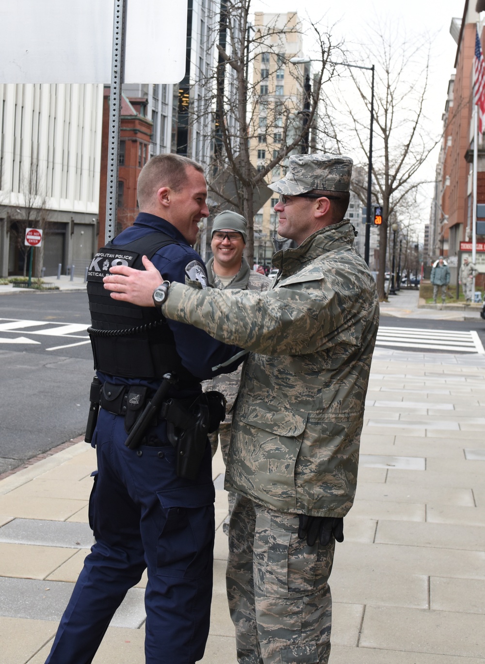 Combat brothers reunite during inauguration with new roles, common mission