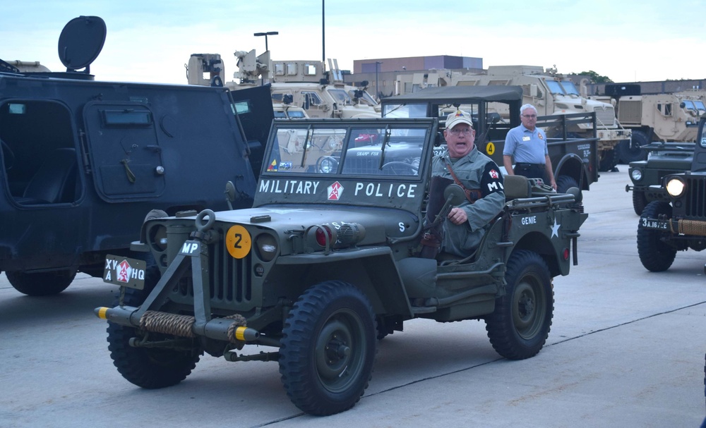 Vintage military vehicles