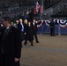 Vice president Pence and family arrive to view inaugural parade