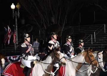 1st City Troop rides in inaugural parade