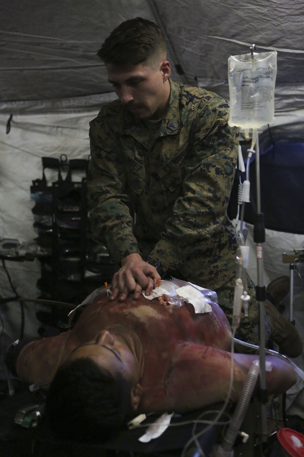 2d Medical Bn Field Exercise