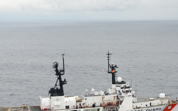 oast Guard Cutter Sherman transits through Pacific Ocean