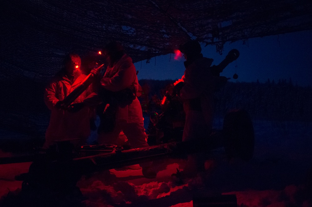 2-377 PFAR paratroopers conduct live fire/cold weather training