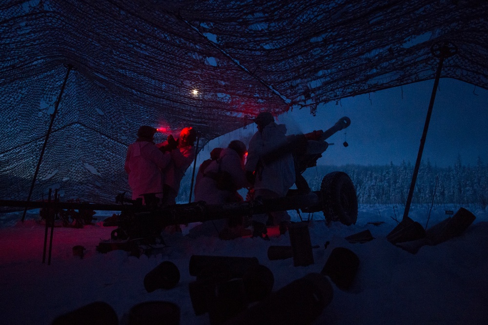 2-377 PFAR paratroopers conduct live fire/cold weather training