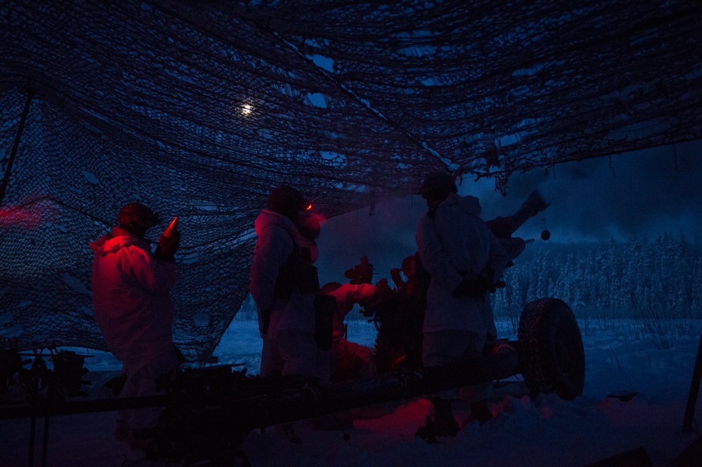 2-377 PFAR paratroopers conduct live fire/cold weather training