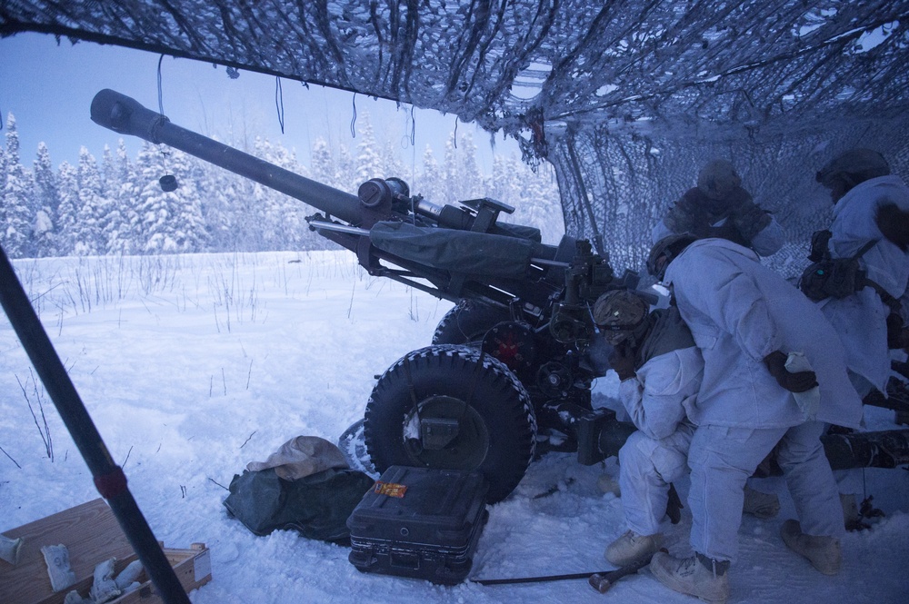 2-377 PFAR paratroopers conduct live fire/cold weather training