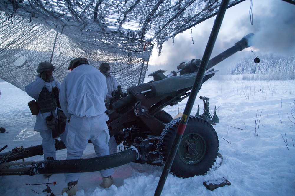 2-377 PFAR paratroopers conduct live fire/cold weather training