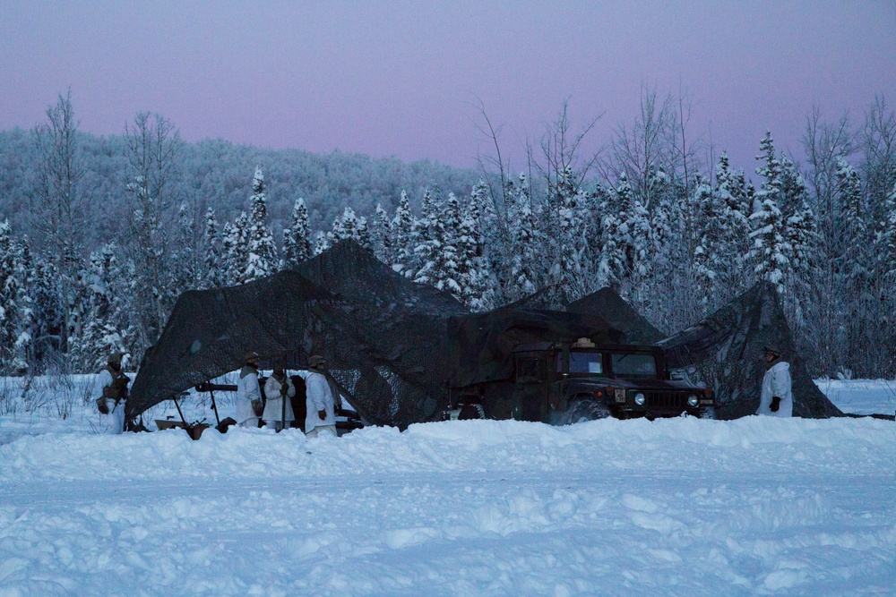 2-377 PFAR paratroopers conduct live fire/cold weather training