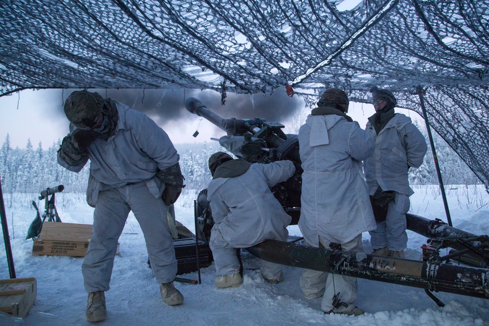 2-377 PFAR paratroopers conduct live fire/cold weather training