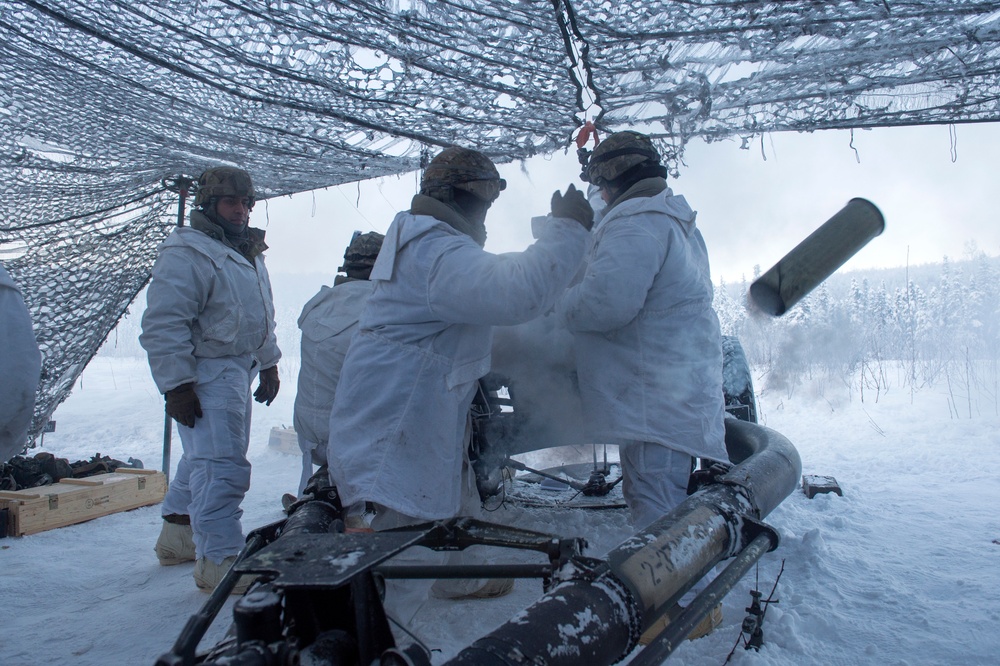 2-377 PFAR paratroopers conduct live fire/cold weather training