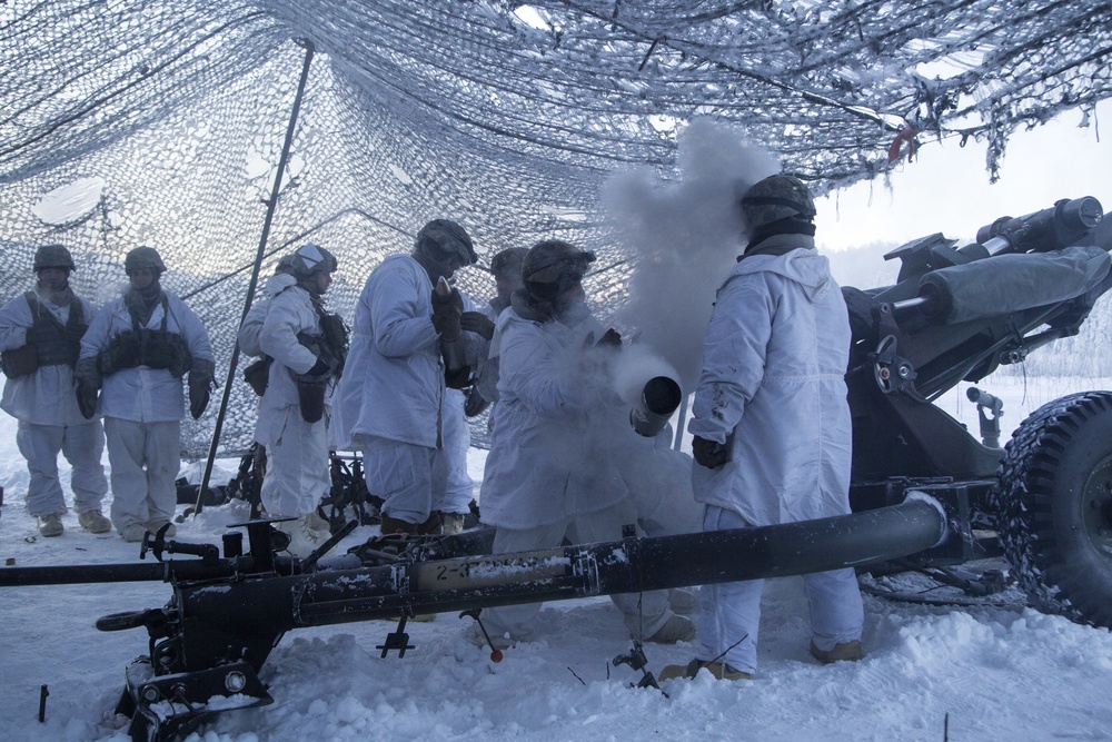 2-377 PFAR paratroopers conduct live fire/cold weather training