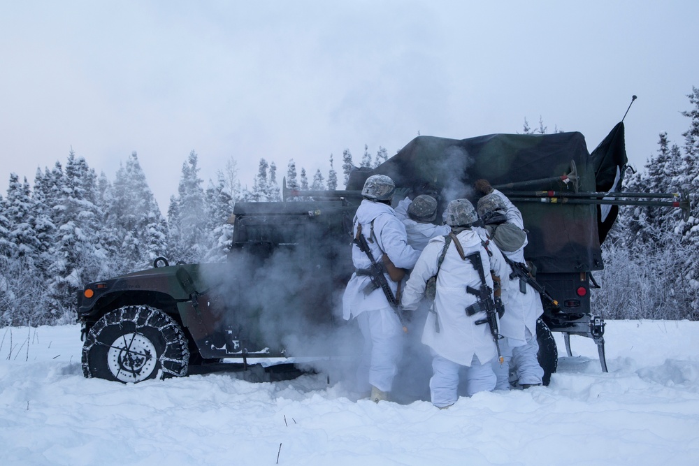 2-377 PFAR paratroopers conduct live fire/cold weather training