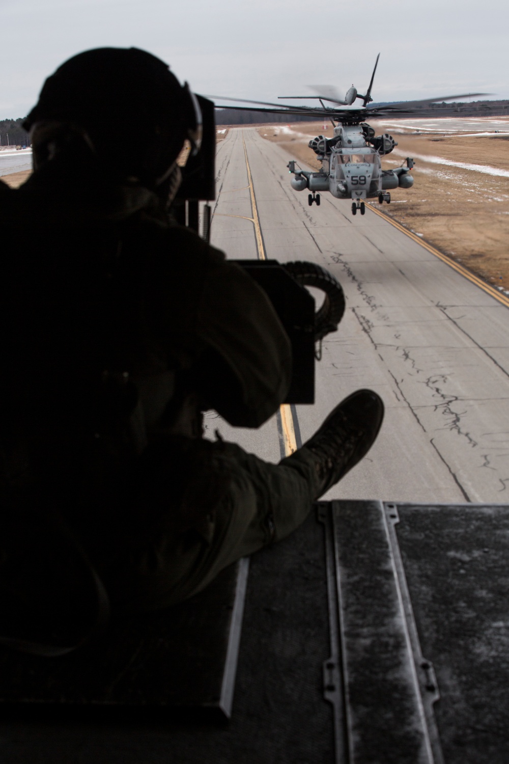 HMH-464 Marines Conduct Flight Operations during Exercise Frigid Condor