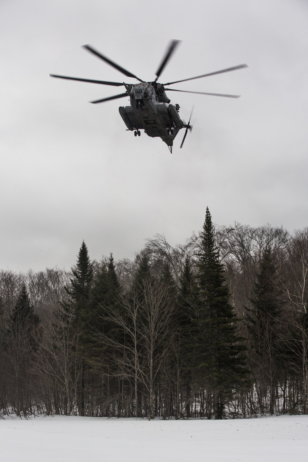 HMH-464 Marines Conduct Flight Operations during Exercise Frigid Condor