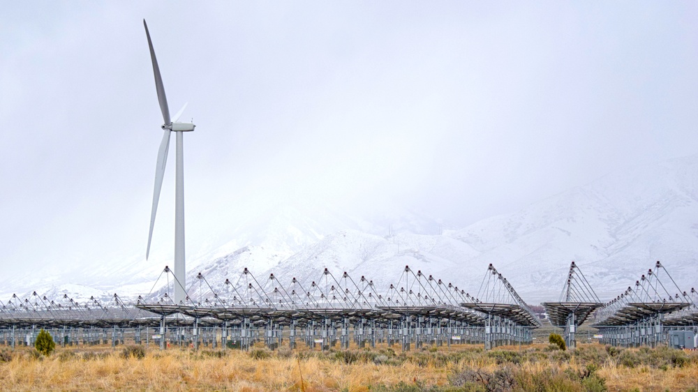 Second wind turbine brings Tooele Army Depot closer to net zero energy