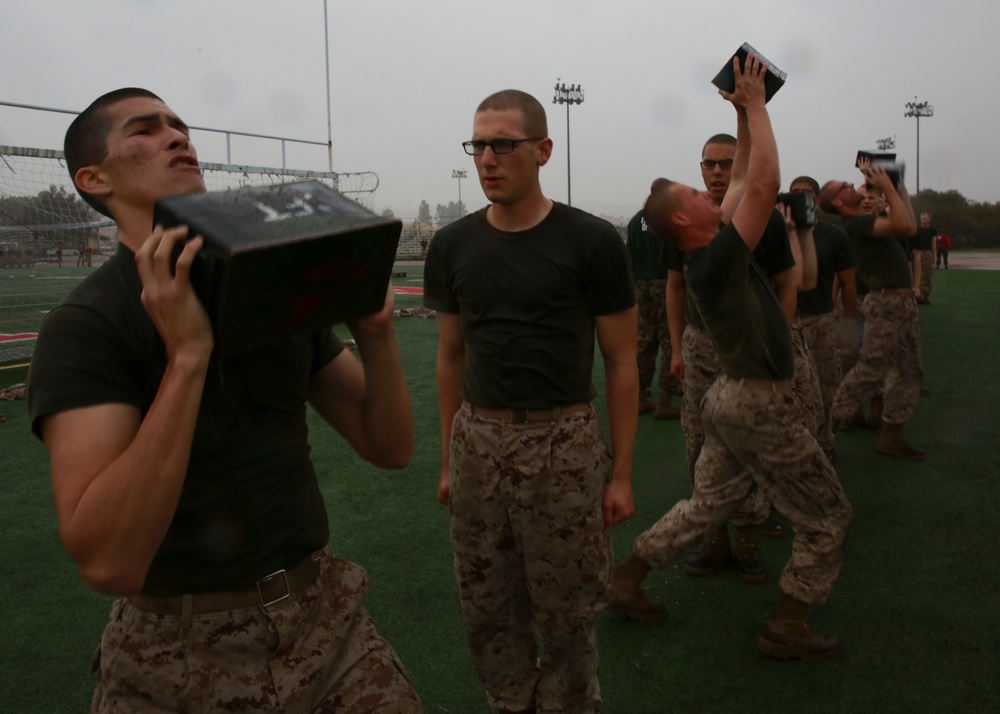 Bravo Company Combat Fitness test