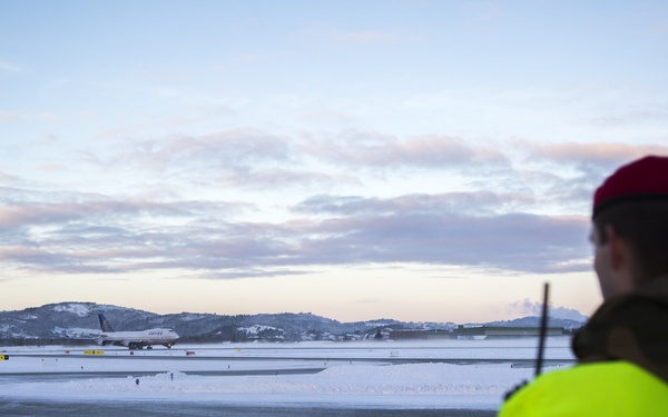 BRSF Marines arrive in Norway for MRF-E