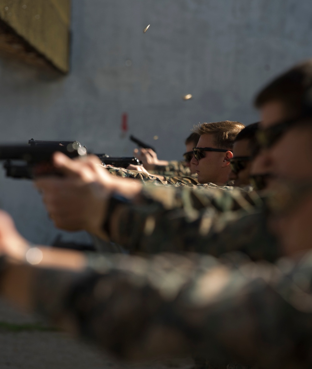 SPMAGTF conducts Combat Pistol Qualification