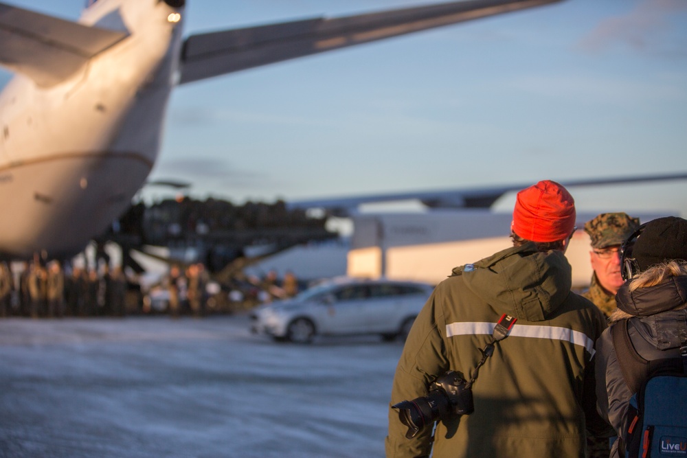 BRSF Marines arrive in Norway for MRF-E