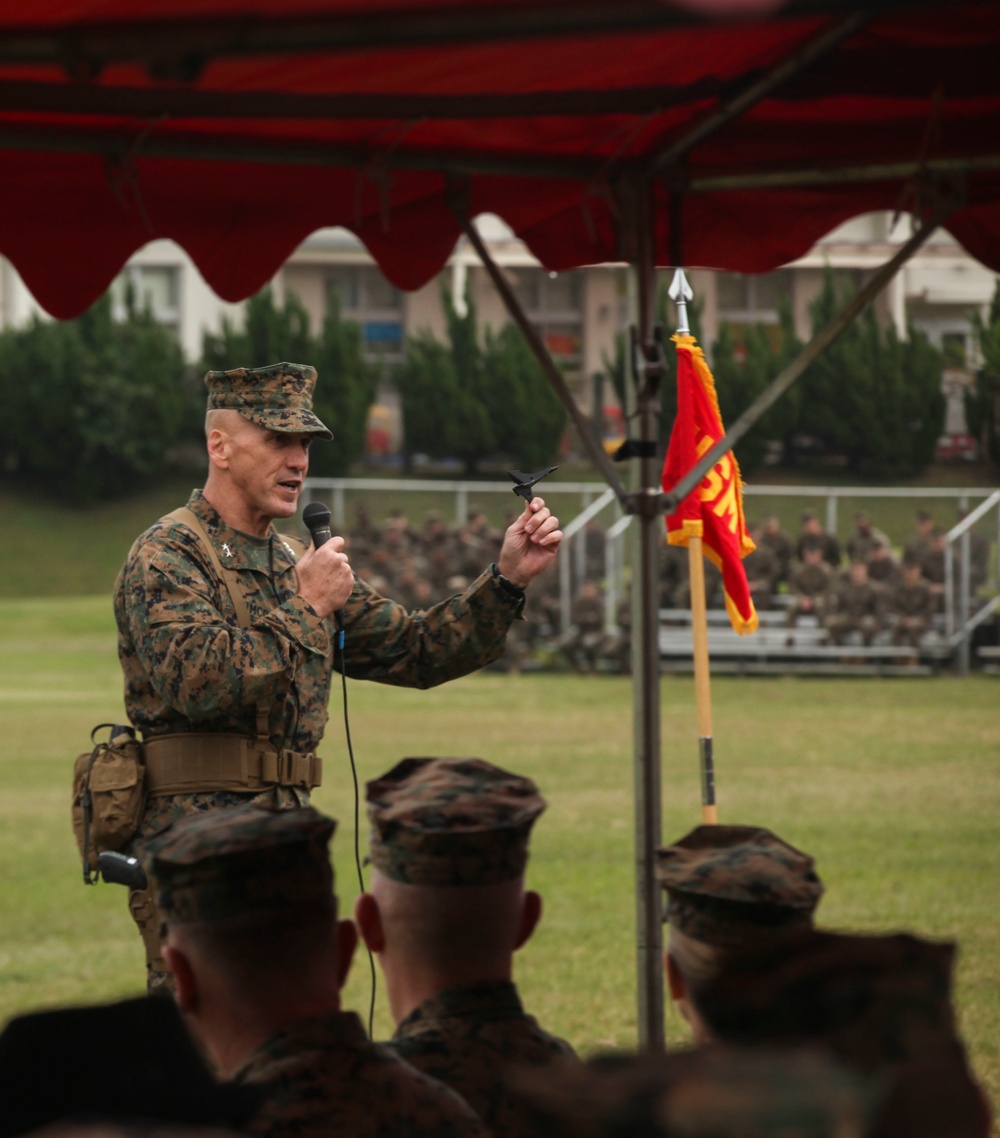 3rd Marine Division Change of Command Ceremony