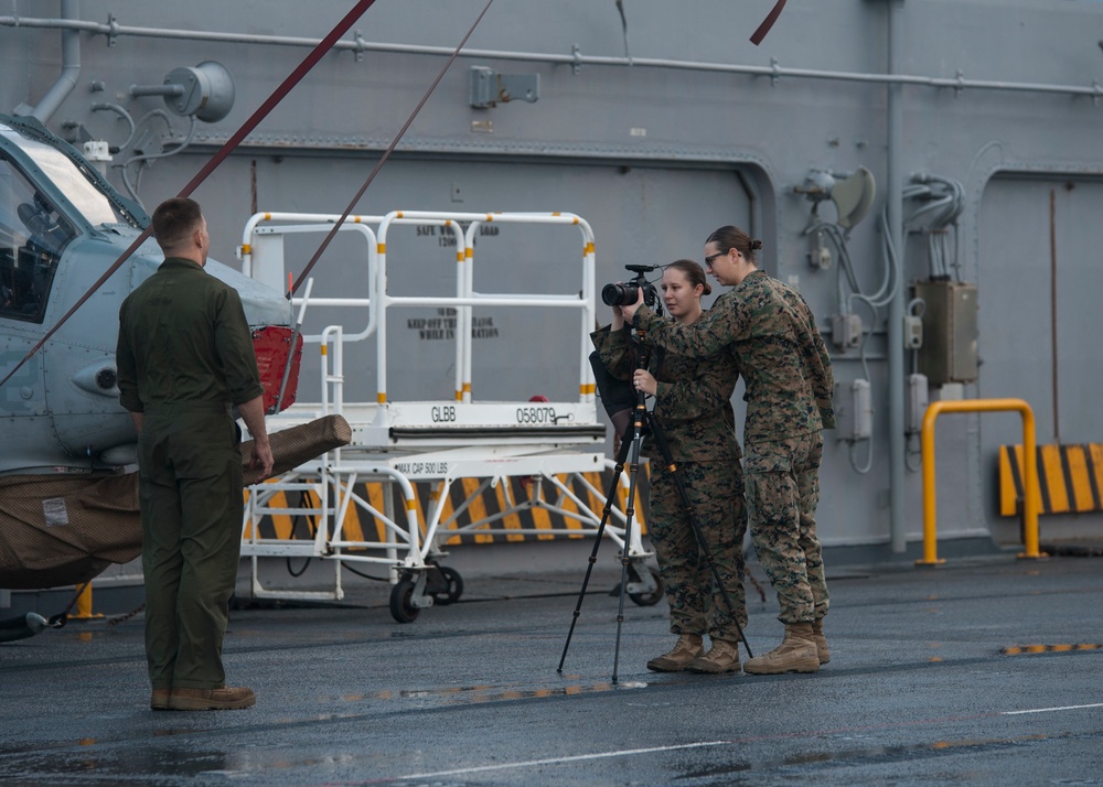 Marine videographers