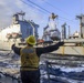 USS Wayne E. Meyer (DDG 108) Performs a Replenishment-at-Sea