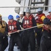 USS Wayne E. Meyer (DDG 108) Performs a Replenishment-at-Sea