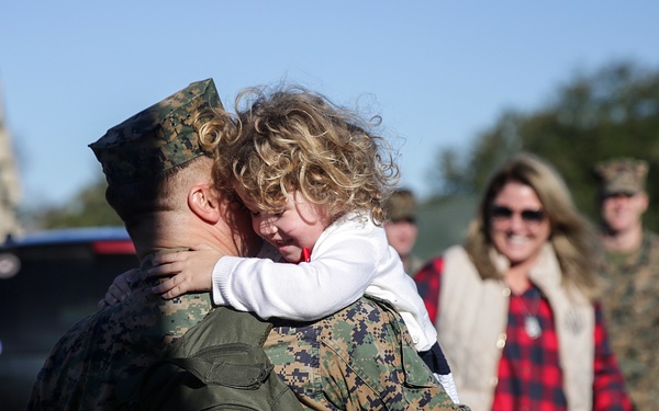 Back Home: Marines, Sailors return from SPMAGTF-CR-AF