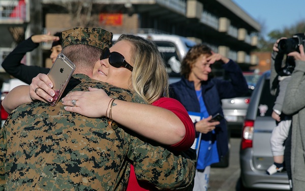 Back Home: Marines, Sailors return from SPMAGTF-CR-AF