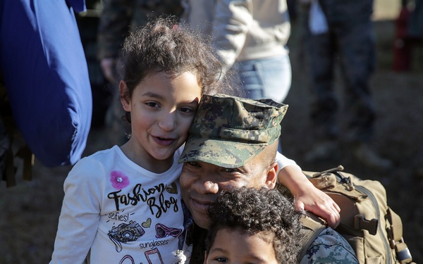 Back Home: Marines, Sailors return from SPMAGTF-CR-AF