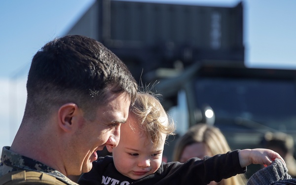 Back Home: Marines, Sailors return from SPMAGTF-CR-AF