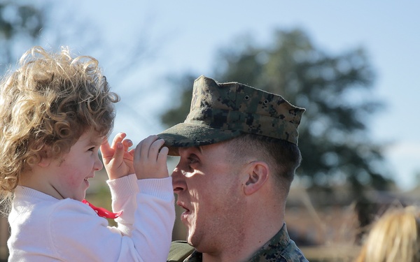Back Home: Marines, Sailors return from SPMAGTF-CR-AF