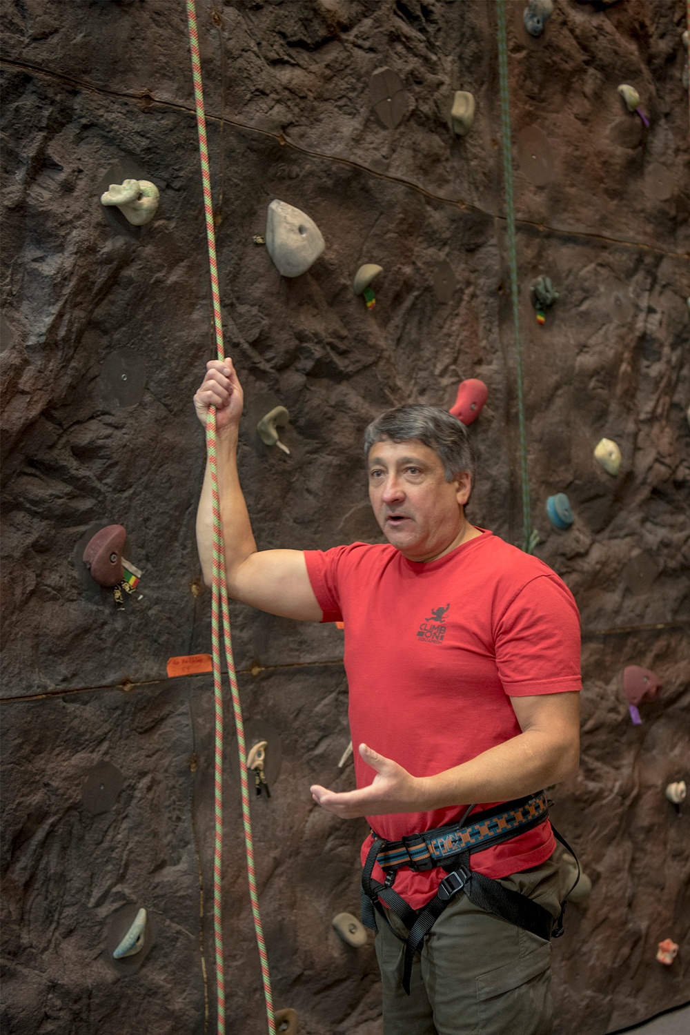 Belay on! Climbing classes offered at Peterson