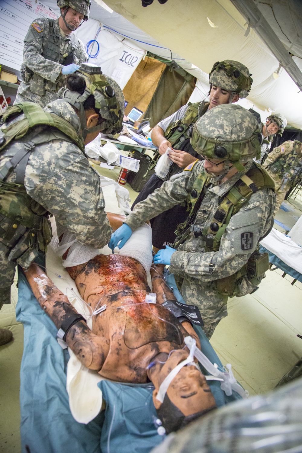 Mass Casualty Simulation at WAREX 86-16-03