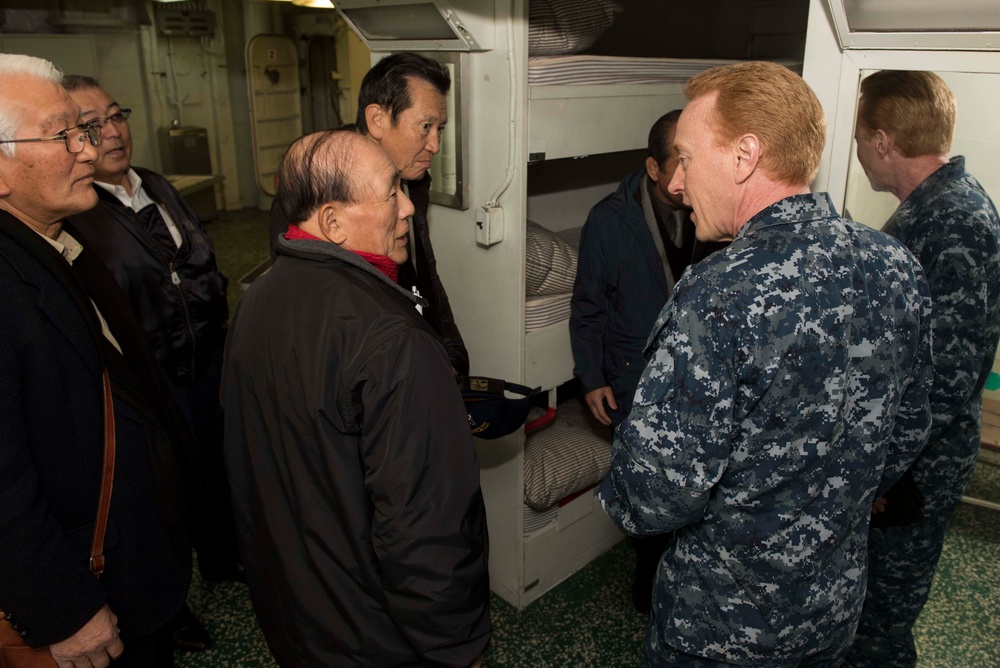 Amphibious Squadron 11 Hosts Tour Aboard USS Bonhomme Richard (LHD 6)
