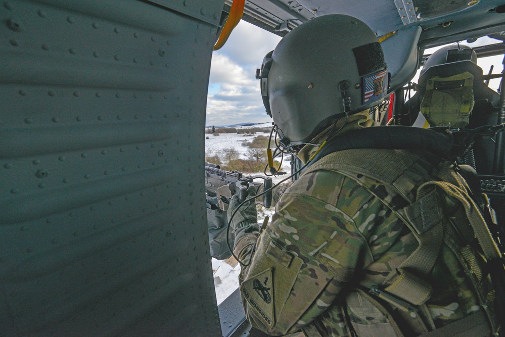 UH-60 Aerial Gunnery