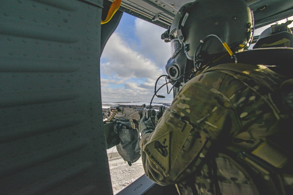 UH-60 Aerial Gunnery