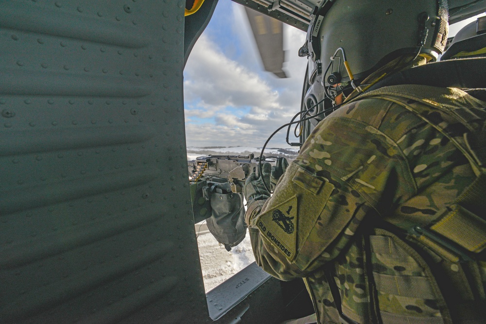 UH-60 Aerial Gunnery