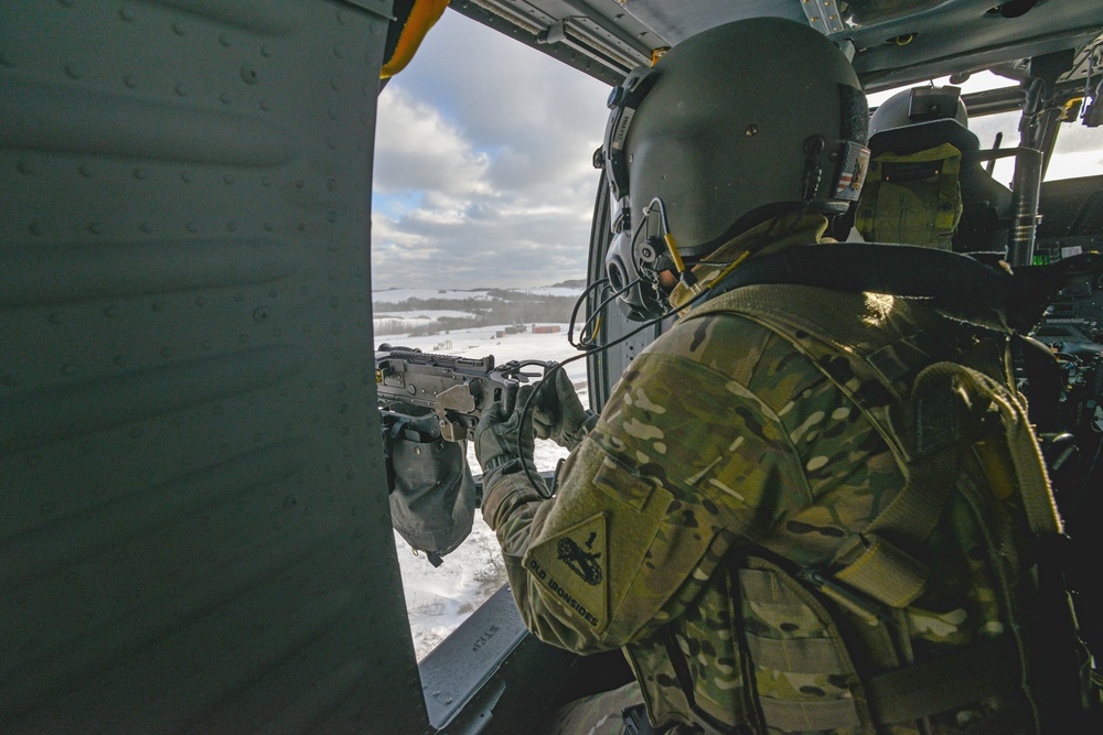 UH-60 Aerial Gunnery