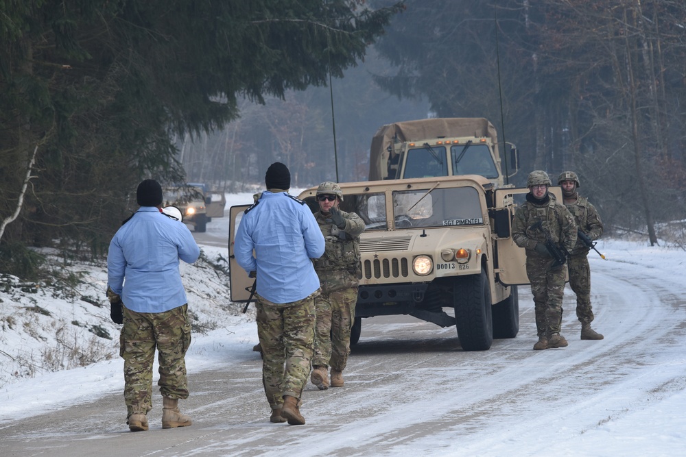 Military Convoy Training