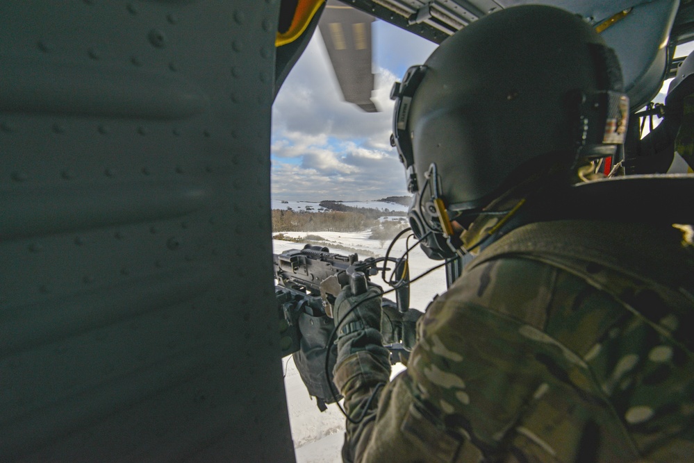 UH-60 Aerial Gunnery