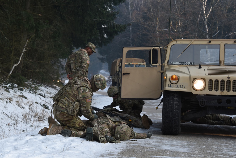 Military Convoy Training