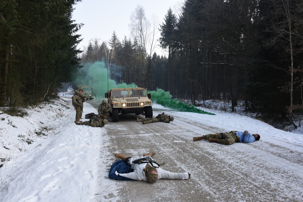 Military Convoy Training