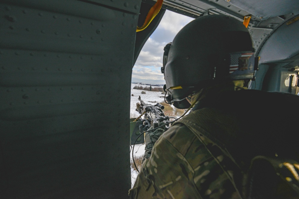 UH-60 Aerial Gunnery