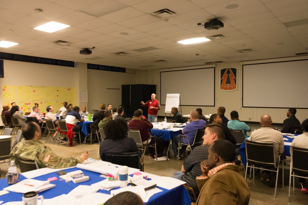 Commanding General Leads Team-Building Exercise