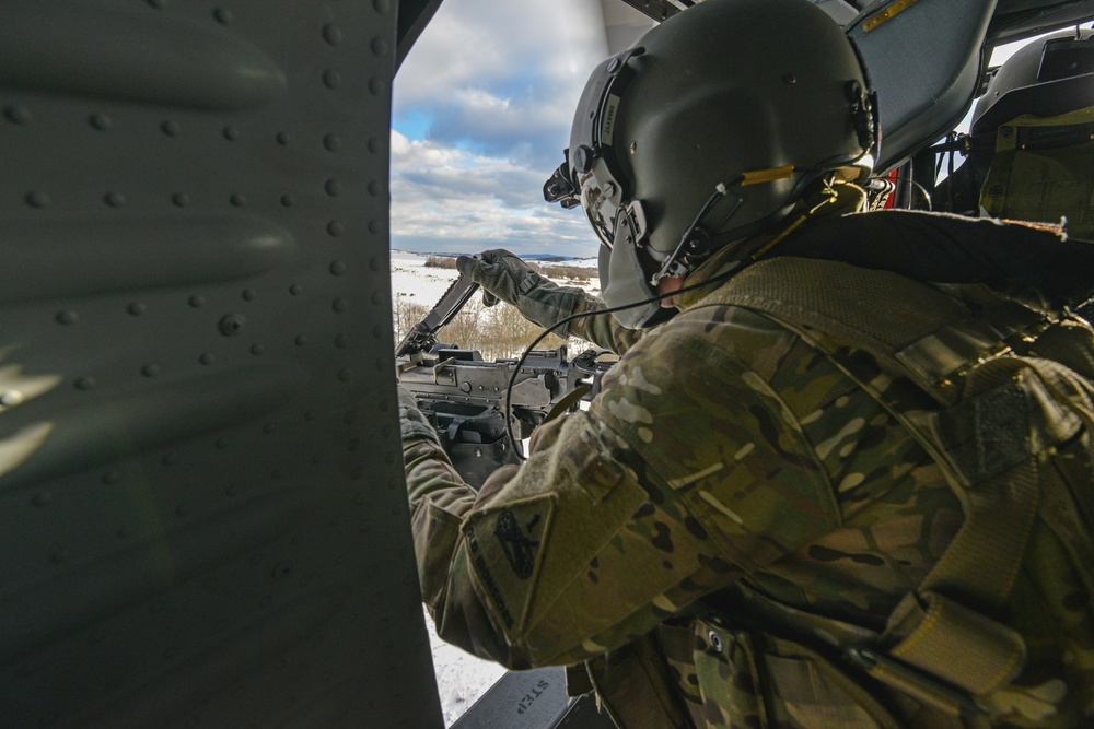 UH-60 Aerial Gunnery