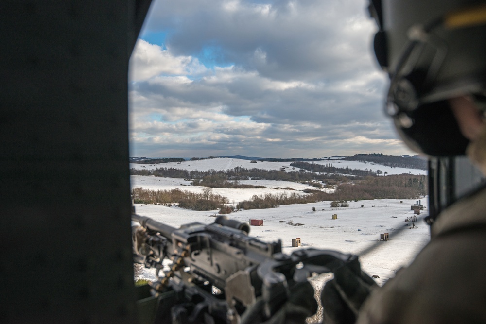 UH-60 Aerial Gunnery