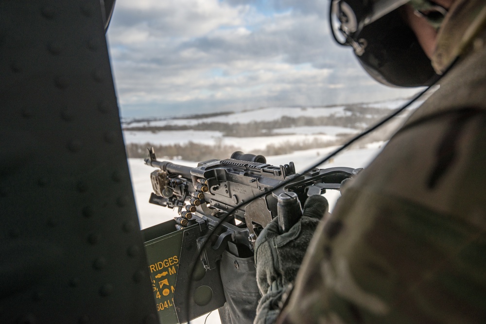 UH-60 Aerial Gunnery